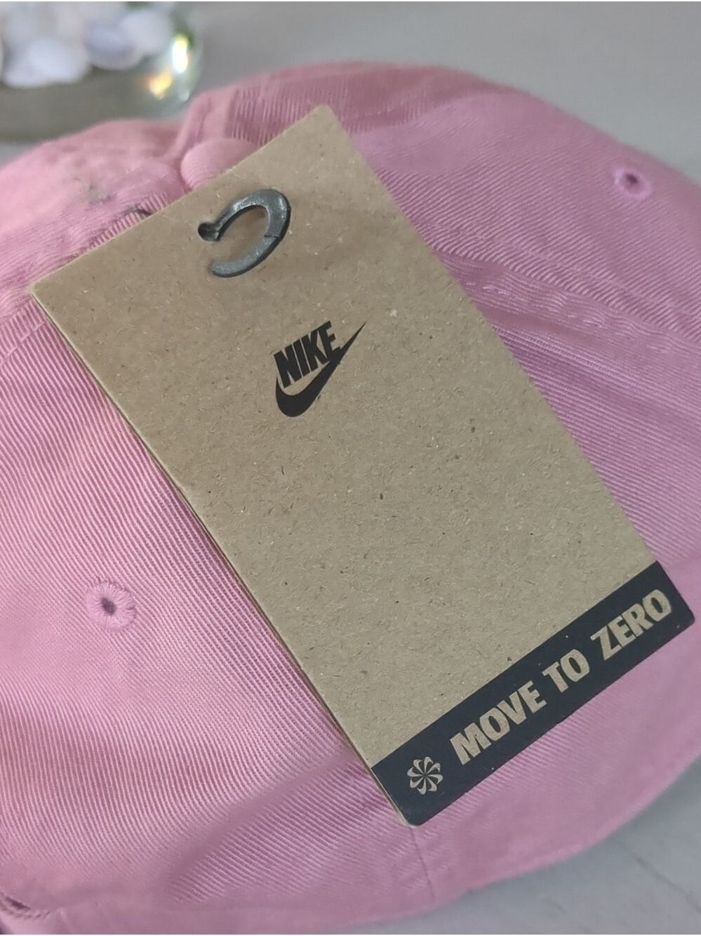 Nike Club Cap Adjustable Baseball Hat – Pink | L/XL | New with Tags - Picture 4 of 7
